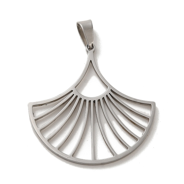 PandaHall 304 Stainless Steel Pendants, Laser Cut, Fan Charm, Stainless Steel Color, 29x28x1mm, Hole: 6x3mm 304 Stainless Steel Fan
PandaHall 304 Stainless Steel Pendants, Laser Cut, Fan Charm, Stainless Steel Color, 29x28x1mm, Hole: 6x3mm 304 Stainless Steel Fan