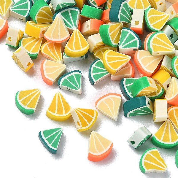 PandaHall 100Pcs 4 Colors Orange Shape Handmade Polymer Clay Beads, Mixed Color, 11~11.5x9~9.5x4~4.5mm, Hole: 1.6mm, 25pcs/color Polymer..., Multicolor
PandaHall 100Pcs 4 Colors Orange Shape Handmade Polymer Clay Beads, Mixed Color, 11~11.5x9~9.5x4~4.5mm, Hole: 1.6mm, 25pcs/color Polymer..., Multicolor
