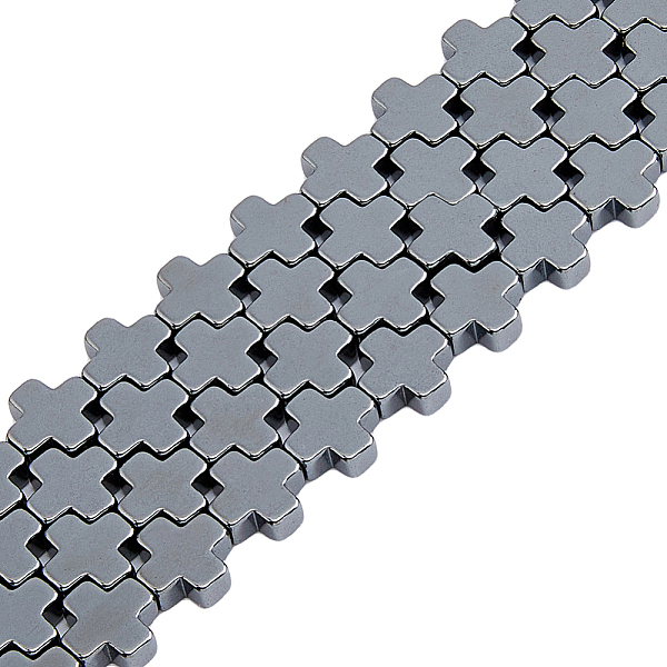 PandaHall DICOSMETIC 2 Strands Non-magnetic Synthetic Hematite Beads Strands, Grade A, Greek Cross, Black, 10x10x4mm, Hole: 1mm, about...
PandaHall DICOSMETIC 2 Strands Non-magnetic Synthetic Hematite Beads Strands, Grade A, Greek Cross, Black, 10x10x4mm, Hole: 1mm, about...