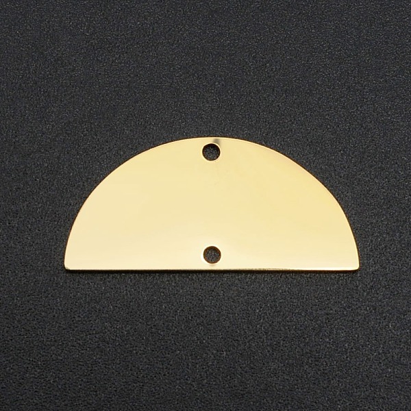 PandaHall 201 Stainless Steel Links, 2 Hole Links, Laser Cut, Fan Shape, Golden, 13x28x1mm, Hole: 1.6mm 201 Stainless Steel Fan
PandaHall 201 Stainless Steel Links, 2 Hole Links, Laser Cut, Fan Shape, Golden, 13x28x1mm, Hole: 1.6mm 201 Stainless Steel Fan