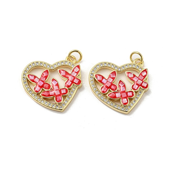 PandaHall Brass Micro Pave Cubic Zirconia Pendants, with Enamel Shell, Flower with Star, FireBrick, 20x20.5x3.5mm Brass+Cubic Zirconia+Shell..., Red
PandaHall Brass Micro Pave Cubic Zirconia Pendants, with Enamel Shell, Flower with Star, FireBrick, 20x20.5x3.5mm Brass+Cubic Zirconia+Shell..., Red