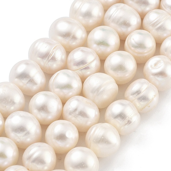 PandaHall Natural Cultured Freshwater Pearl Beads Strands, Potato, Blanched Almond, 9~10mm, Hole: 0.6mm, about 19~20pcs/strand, 6.10~6.50...
PandaHall Natural Cultured Freshwater Pearl Beads Strands, Potato, Blanched Almond, 9~10mm, Hole: 0.6mm, about 19~20pcs/strand, 6.10~6.50...