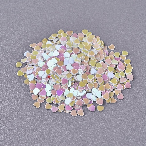 PandaHall Ornament Accessories Plastic Paillette/Sequins Beads, No Hole/Undrilled Beads, Heart, Pearl Pink, 2.7x3x0.3mm, about...
PandaHall Ornament Accessories Plastic Paillette/Sequins Beads, No Hole/Undrilled Beads, Heart, Pearl Pink, 2.7x3x0.3mm, about...