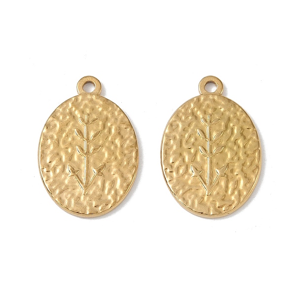 PandaHall Stainless Steel Pendants, Textured, Oval with Ears of Wheat Charms, Golden, 23x16x1.5mm, Hole: 1.5mm Stainless Steel Oval
PandaHall Stainless Steel Pendants, Textured, Oval with Ears of Wheat Charms, Golden, 23x16x1.5mm, Hole: 1.5mm Stainless Steel Oval