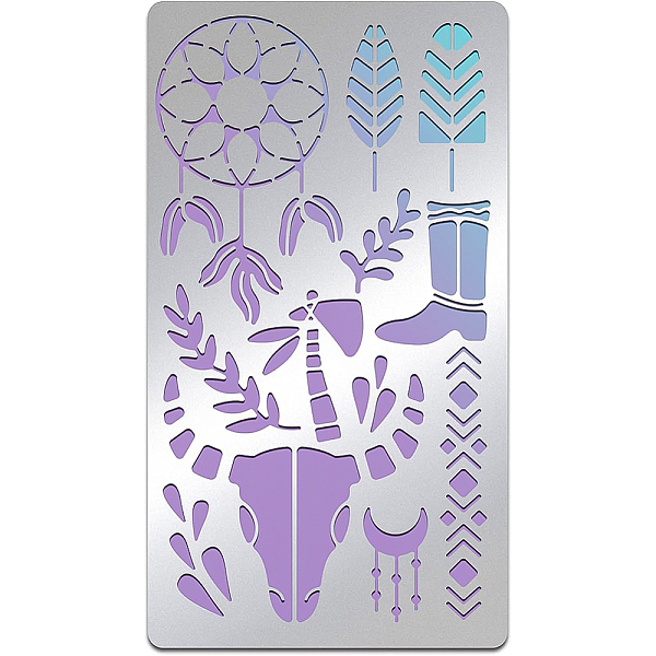 PandaHall Stainless Steel Cutting Dies Stencils, for DIY Scrapbooking/Photo Album, Decorative Embossing DIY Paper Card, Matte Stainless...
PandaHall Stainless Steel Cutting Dies Stencils, for DIY Scrapbooking/Photo Album, Decorative Embossing DIY Paper Card, Matte Stainless...