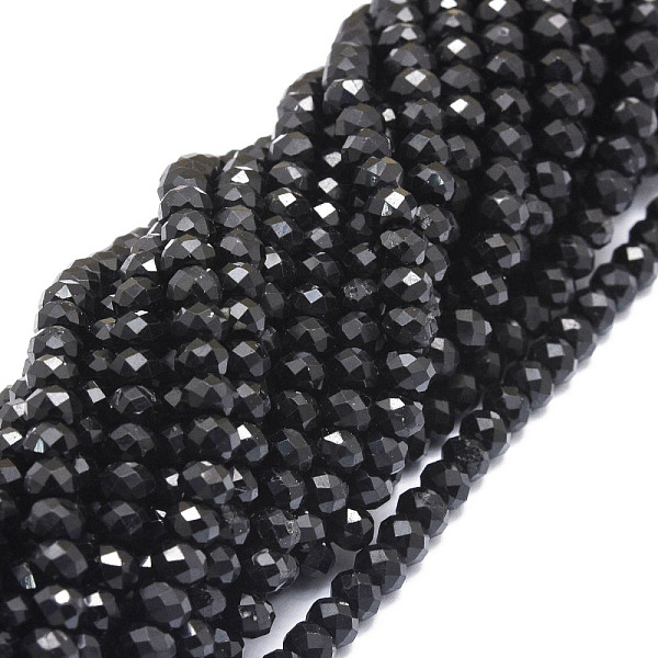 PandaHall Natural Tourmaline Beads Strands, Faceted, Rondelle, 5x3~3.5mm, Hole: 0.8mm, about 106pcs/strand, 15.43''(39.2cm) Tourmaline...
PandaHall Natural Tourmaline Beads Strands, Faceted, Rondelle, 5x3~3.5mm, Hole: 0.8mm, about 106pcs/strand, 15.43''(39.2cm) Tourmaline...