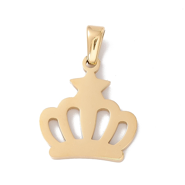 PandaHall Vacuum Plating 304 Stainless Steel Pendants, Laser Cut, Crown Charms, Golden, 18x16x1.5mm, Hole: 2.5x4.5mm 304 Stainless Steel...
PandaHall Vacuum Plating 304 Stainless Steel Pendants, Laser Cut, Crown Charms, Golden, 18x16x1.5mm, Hole: 2.5x4.5mm 304 Stainless Steel...