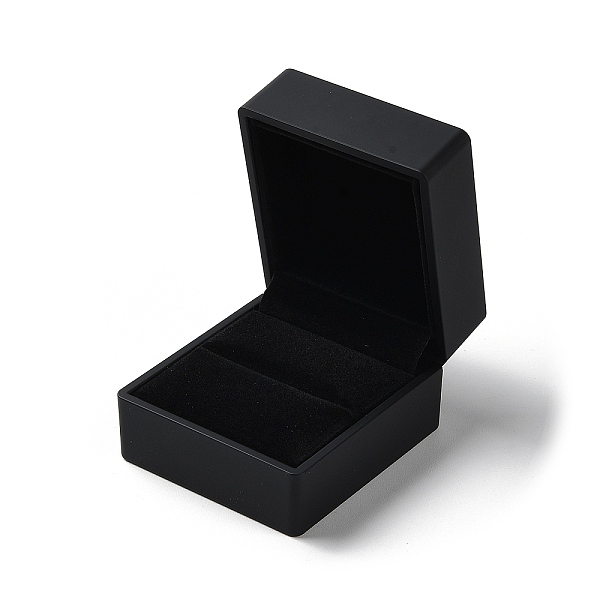 PandaHall Rectangle Plastic Ring Storage Boxes, Jewelry Ring Gift Case with Velvet Inside and LED Light, Black, 5.9x6.4x5cm Plastic...
PandaHall Rectangle Plastic Ring Storage Boxes, Jewelry Ring Gift Case with Velvet Inside and LED Light, Black, 5.9x6.4x5cm Plastic...