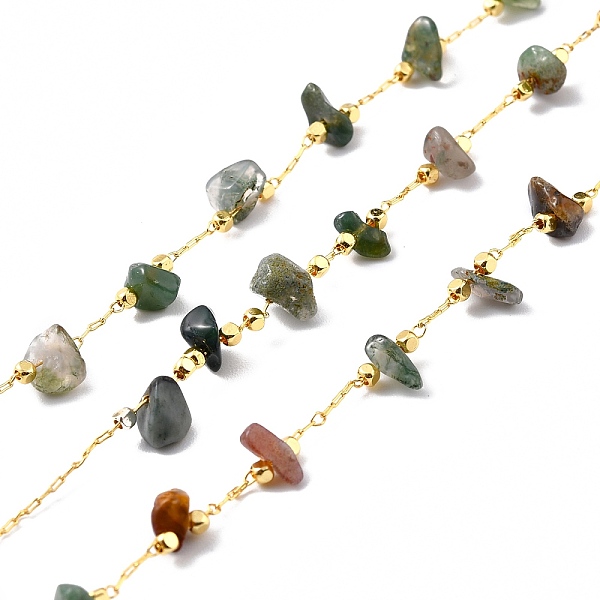 PandaHall Natural Indian Agate Chips Beaded Chains, with Golden Brass Findings, Long-Lasting Plated, Soldered, with Spool, 4~14x4~11x2~7mm...
PandaHall Natural Indian Agate Chips Beaded Chains, with Golden Brass Findings, Long-Lasting Plated, Soldered, with Spool, 4~14x4~11x2~7mm...
