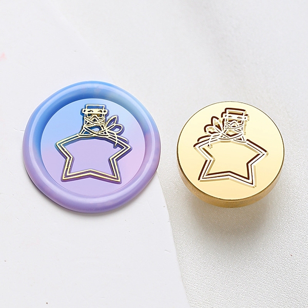 PandaHall Wax Seal Brass Stamp Head, Bottle Pattern, for Wax Seal Stamp, Golden, 25x14.5mm, Hole: 7mm Brass Bottle
PandaHall Wax Seal Brass Stamp Head, Bottle Pattern, for Wax Seal Stamp, Golden, 25x14.5mm, Hole: 7mm Brass Bottle