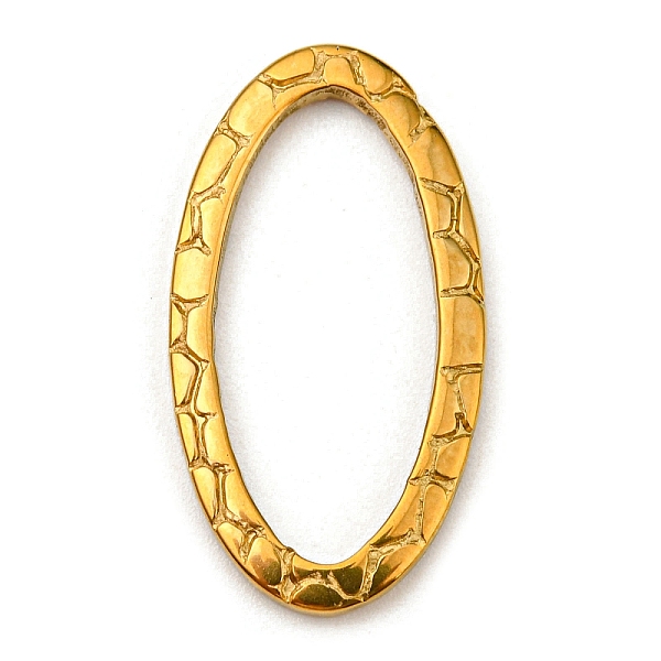 PandaHall 304 Stainless Steel Linking Rings, Textured, Oval, Golden, 24x13x1.5mm, Inner Diameter: 20x9mm 304 Stainless Steel Oval
PandaHall 304 Stainless Steel Linking Rings, Textured, Oval, Golden, 24x13x1.5mm, Inner Diameter: 20x9mm 304 Stainless Steel Oval