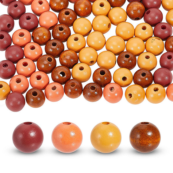 PandaHall Globleland 160Pcs 4 Colors Spray Painted Wood European Beads, Large Hole Round Beads, Mixed Color, 15~16x14.5~16mm, Hole: 4mm..., Multicolor
PandaHall Globleland 160Pcs 4 Colors Spray Painted Wood European Beads, Large Hole Round Beads, Mixed Color, 15~16x14.5~16mm, Hole: 4mm..., Multicolor