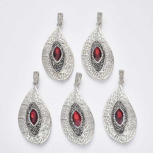 PandaHall Alloy Rhinestone Big Pendants, with Red Glass, Teardrop, Platinum, 70x34~35x9mm, Hole: 11x8mm Alloy+Rhinestone Teardrop Black
PandaHall Alloy Rhinestone Big Pendants, with Red Glass, Teardrop, Platinum, 70x34~35x9mm, Hole: 11x8mm Alloy+Rhinestone Teardrop Black