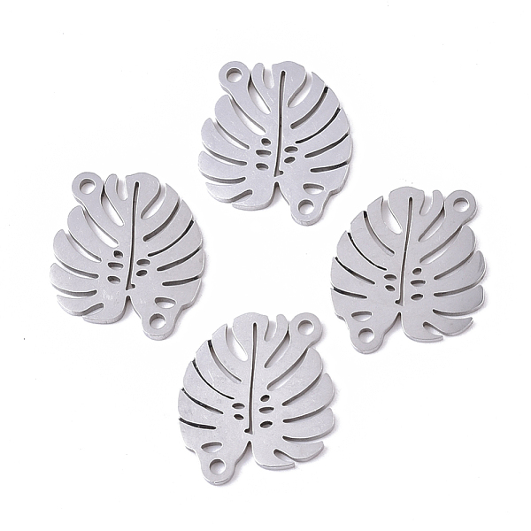 PandaHall 201 Stainless Steel Links connectors, Laser Cut, Leaf, Stainless Steel Color, 16x14x1mm, Hole: 1.2mm 201 Stainless Steel Leaf
PandaHall 201 Stainless Steel Links connectors, Laser Cut, Leaf, Stainless Steel Color, 16x14x1mm, Hole: 1.2mm 201 Stainless Steel Leaf