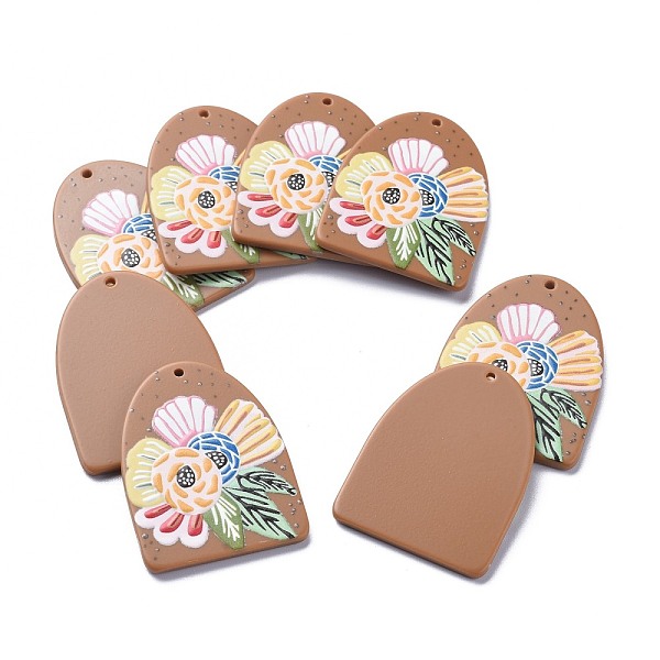 PandaHall Acrylic Pendants, 3D Printed, Oval with Flower Pattern, Colorful, 39x29.5x2.5mm, Hole: 1.6mm Acrylic Oval
PandaHall Acrylic Pendants, 3D Printed, Oval with Flower Pattern, Colorful, 39x29.5x2.5mm, Hole: 1.6mm Acrylic Oval