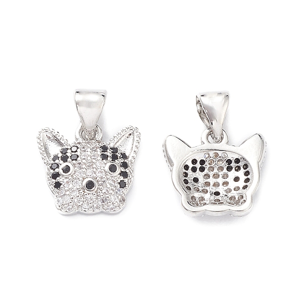 PandaHall Brass Micro Pave Cubic Zirconia Charms, Cat Head Charm, Platinum, 11.5x12x3mm, Hole: 4.2x3.5mm Brass+Cubic Zirconia Cat Shape..., Clear
PandaHall Brass Micro Pave Cubic Zirconia Charms, Cat Head Charm, Platinum, 11.5x12x3mm, Hole: 4.2x3.5mm Brass+Cubic Zirconia Cat Shape..., Clear