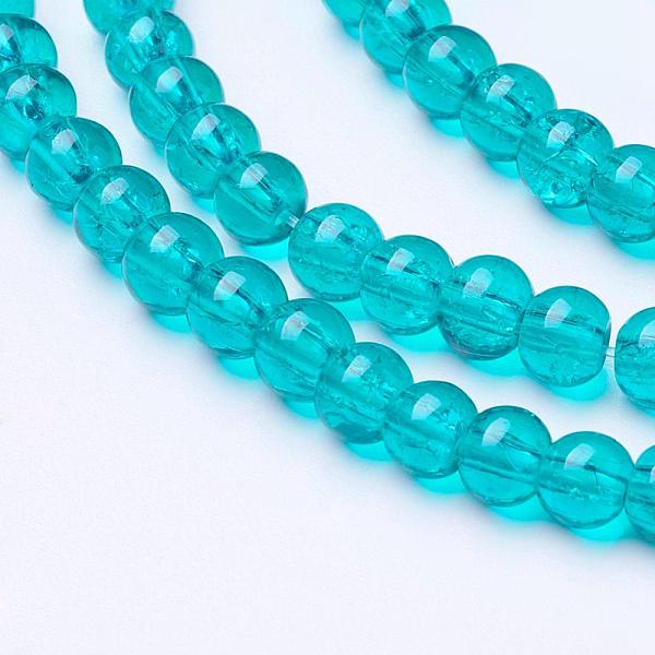 PandaHall Spray Painted Crackle Glass Beads Strands, Round, Medium Sea Green, 4mm, Hole: 1.1~1.3mm, 31.4 inch Glass Round Green
PandaHall Spray Painted Crackle Glass Beads Strands, Round, Medium Sea Green, 4mm, Hole: 1.1~1.3mm, 31.4 inch Glass Round Green