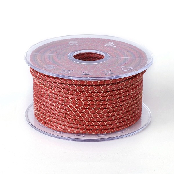 PandaHall Braided Cowhide Cord, Leather Jewelry Cord, Jewelry DIY Making Material, Indian Red, 5mm, about 21.87 yards(20m)/roll Cowhide...
PandaHall Braided Cowhide Cord, Leather Jewelry Cord, Jewelry DIY Making Material, Indian Red, 5mm, about 21.87 yards(20m)/roll Cowhide...