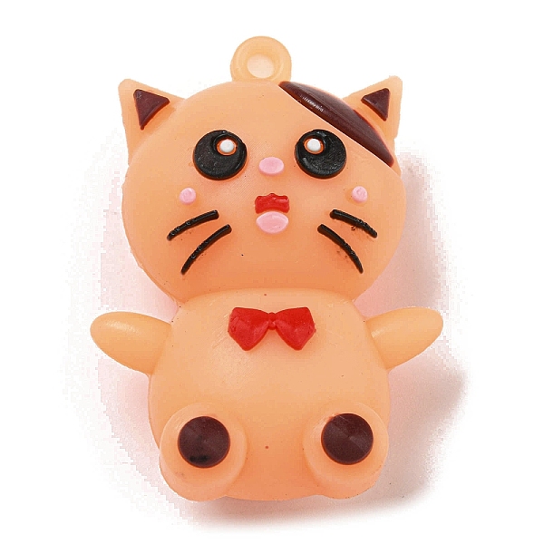 PandaHall PVC 3D Plastic Pendants, for Key Chain Bag Hanging Ornaments, Cat Shapes, Orange, 47x34x19mm, Hole: 2.5mm PVC Cat Shape Orange
PandaHall PVC 3D Plastic Pendants, for Key Chain Bag Hanging Ornaments, Cat Shapes, Orange, 47x34x19mm, Hole: 2.5mm PVC Cat Shape Orange