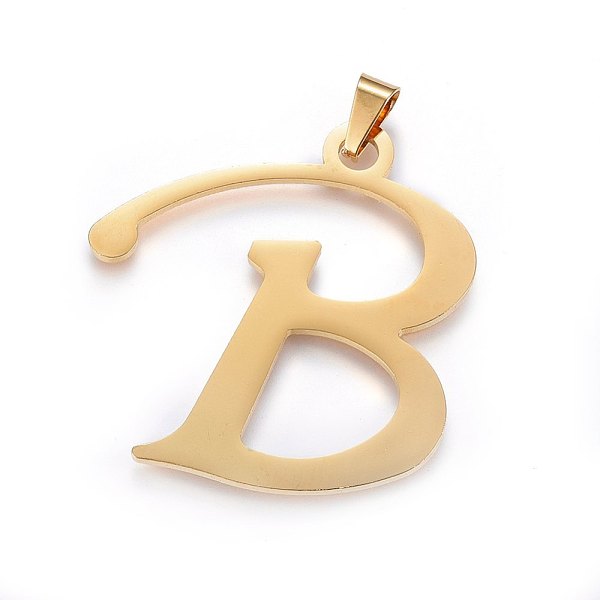 PandaHall 304 Stainless Steel Pendants and Stud Earrings Jewelry Sets, Alphabet, Letter.B, 48x46x1.7mm, Hole: 9x4.5mm, 15.5x17x1.5mm, Pin...
PandaHall 304 Stainless Steel Pendants and Stud Earrings Jewelry Sets, Alphabet, Letter.B, 48x46x1.7mm, Hole: 9x4.5mm, 15.5x17x1.5mm, Pin...
