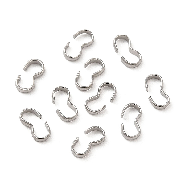 PandaHall 304 Stainless Steel Quick Link Connectors, Chain Findings, Number 3 Shaped Clasps, Stainless Steel Color, 8x4x1.6mm 304 Stainless...
PandaHall 304 Stainless Steel Quick Link Connectors, Chain Findings, Number 3 Shaped Clasps, Stainless Steel Color, 8x4x1.6mm 304 Stainless...