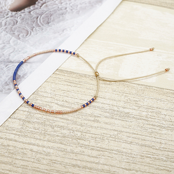 PandaHall Glass Seed Braided Bead Bracelet, Adjustable Bracelet, PeachPuff, No Size Glass Brown
PandaHall Glass Seed Braided Bead Bracelet, Adjustable Bracelet, PeachPuff, No Size Glass Brown