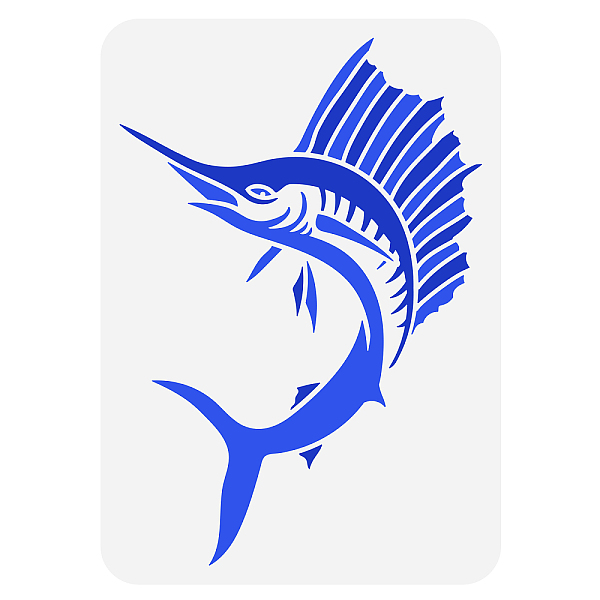 PandaHall Plastic Drawing Painting Stencils Templates, for Painting on Scrapbook Fabric Tiles Floor Furniture Wood, Rectangle, Fish Pattern...
PandaHall Plastic Drawing Painting Stencils Templates, for Painting on Scrapbook Fabric Tiles Floor Furniture Wood, Rectangle, Fish Pattern...