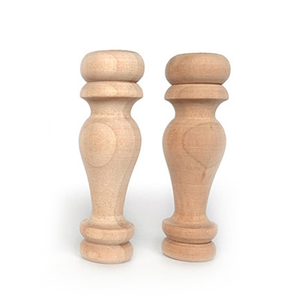 PandaHall Wooden Baluster Spindle, for Cabinet Decoration, Navajo White, 8x2.5cm Wood
PandaHall Wooden Baluster Spindle, for Cabinet Decoration, Navajo White, 8x2.5cm Wood