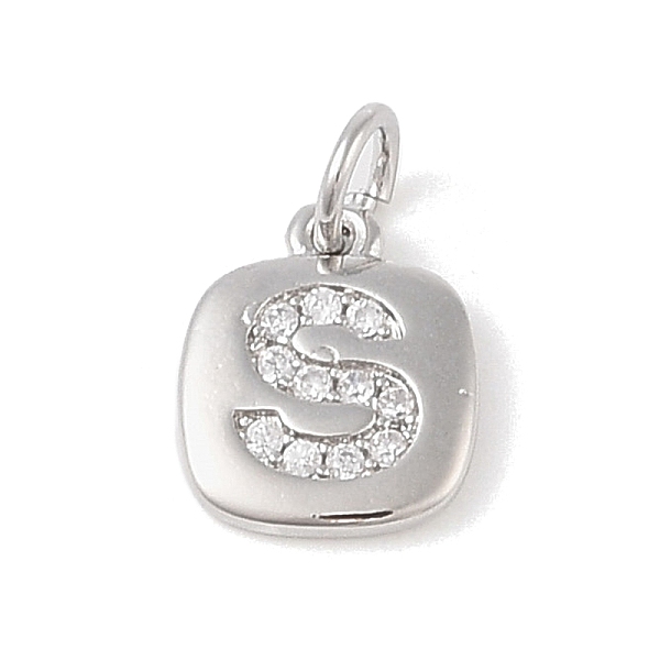 PandaHall Rack Plating Brass Micro Pave CLear Cubic Zirconia Charms, with Jump Rings, Cadmium Free & Lead Free, Long-Lasting Plated...
PandaHall Rack Plating Brass Micro Pave CLear Cubic Zirconia Charms, with Jump Rings, Cadmium Free & Lead Free, Long-Lasting Plated...