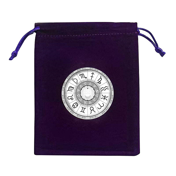 PandaHall 12 Constellation Pattern Tarot Card Storage Bag, Velvet Tarot Drawstring Bags, for Witchcraft Wiccan Altar Supplies, Rectangle..., Purple
PandaHall 12 Constellation Pattern Tarot Card Storage Bag, Velvet Tarot Drawstring Bags, for Witchcraft Wiccan Altar Supplies, Rectangle..., Purple