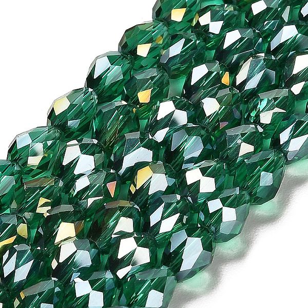 PandaHall Electroplate Glass Beads Strands, AB Color Plated, Faceted Teardrop, Cyan, 7x5mm, about 65~67pcs/strand, 18~18.5 inch(45.5~46.9cm)...
PandaHall Electroplate Glass Beads Strands, AB Color Plated, Faceted Teardrop, Cyan, 7x5mm, about 65~67pcs/strand, 18~18.5 inch(45.5~46.9cm)...