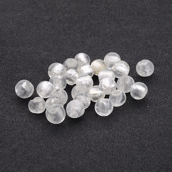 PandaHall Handmade Silver Foil Glass Beads, Round, Clear, 9.5~10.5mm, Hole: 1~2mm Silver Foil Round Clear
PandaHall Handmade Silver Foil Glass Beads, Round, Clear, 9.5~10.5mm, Hole: 1~2mm Silver Foil Round Clear