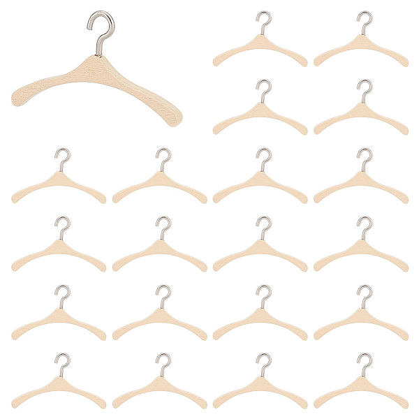 PandaHall AHADEMAKER 30Pcs Miniature Wood Doll Clothes Hangers, for Dollhouse Closet Accessories Pretending Prop Decorations, BurlyWood..., Orange
PandaHall AHADEMAKER 30Pcs Miniature Wood Doll Clothes Hangers, for Dollhouse Closet Accessories Pretending Prop Decorations, BurlyWood..., Orange