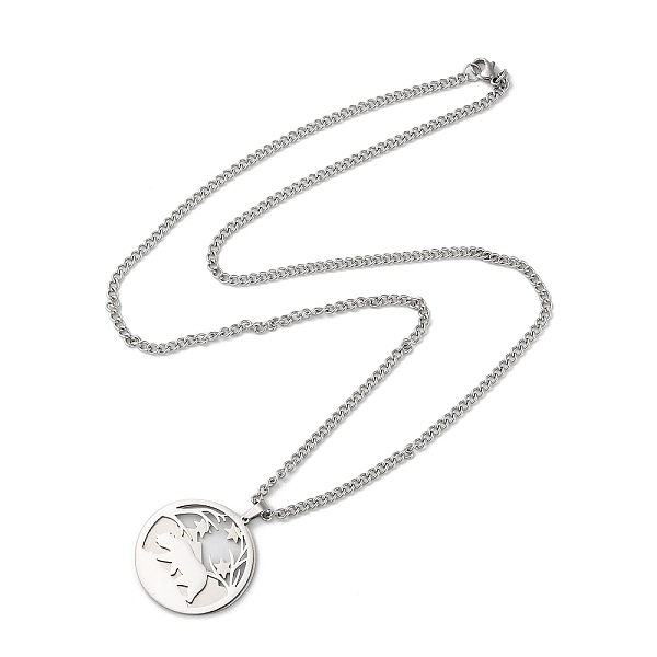 PandaHall 304 Stainless Steel Double Layer Pendant Necklaces, Tree with Bear, Stainless Steel Color, 23.62 inch(60cm) 304 Stainless Steel...
PandaHall 304 Stainless Steel Double Layer Pendant Necklaces, Tree with Bear, Stainless Steel Color, 23.62 inch(60cm) 304 Stainless Steel...