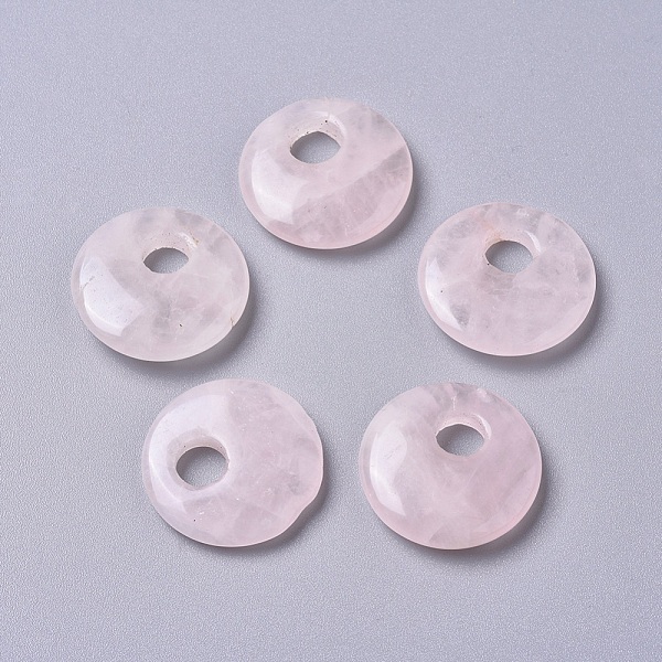 PandaHall Natural Rose Quartz Pendants, Flat Round, 25x5~6mm, Hole: 7mm Rose Quartz Flat Round
PandaHall Natural Rose Quartz Pendants, Flat Round, 25x5~6mm, Hole: 7mm Rose Quartz Flat Round