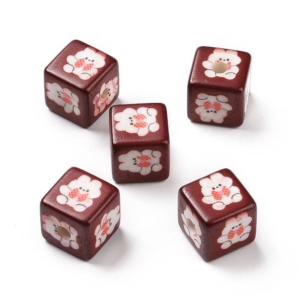 PandaHall Opaque Printed Acrylic Beads, Cube with Rabbit Pattern, Dark Red, 13.5x13.5x13.5mm, Hole: 3.8mm Acrylic Cube
PandaHall Opaque Printed Acrylic Beads, Cube with Rabbit Pattern, Dark Red, 13.5x13.5x13.5mm, Hole: 3.8mm Acrylic Cube