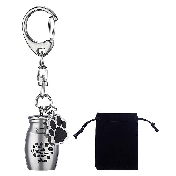 PandaHall Pet Urn Keychain Personalized Paw Print Urn Pendant Pet Cremation Jewelry Stainless Steel Paw Print Dog Keepsake Cat Dog Urn with...
PandaHall Pet Urn Keychain Personalized Paw Print Urn Pendant Pet Cremation Jewelry Stainless Steel Paw Print Dog Keepsake Cat Dog Urn with...