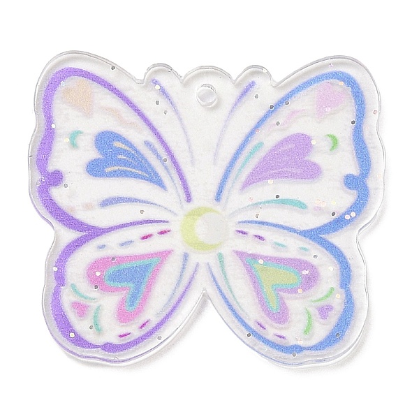 PandaHall Acrylic Pendants, Butterfly, Light Sky Blue, 31.5x35.5x1.5mm, Hole: 1.8mm Acrylic Butterfly
PandaHall Acrylic Pendants, Butterfly, Light Sky Blue, 31.5x35.5x1.5mm, Hole: 1.8mm Acrylic Butterfly