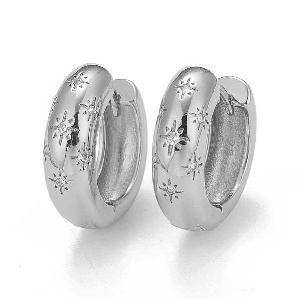 PandaHall Clear Cubic Zirconia Star Hoop Earrings, Brass Jewelry for Women, Cadmium Free & Nickel Free & Lead Free, Real Platinum Plated...
PandaHall Clear Cubic Zirconia Star Hoop Earrings, Brass Jewelry for Women, Cadmium Free & Nickel Free & Lead Free, Real Platinum Plated...