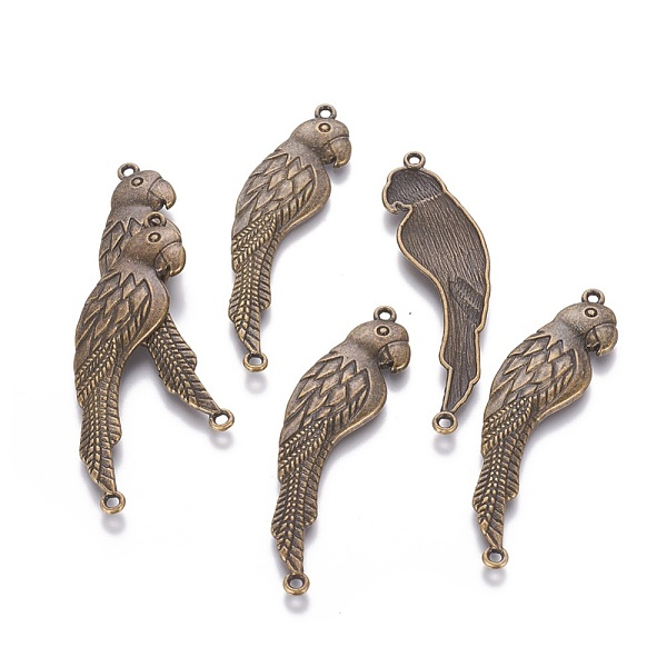 PandaHall Tibetan Style Alloy Links connectors, Parrot, Antique Silver Color, Antique Bronze, Lead Free & Cadmium Free & Nickel Free...
PandaHall Tibetan Style Alloy Links connectors, Parrot, Antique Silver Color, Antique Bronze, Lead Free & Cadmium Free & Nickel Free...