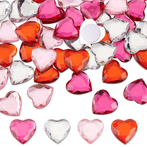 PandaHall FINGERINSPIRE 48Pcs 25x25mm Heart Shape Acrylic Self Adhesive Rhinestone Red Pink Clear Rose Crystals Bling Sticker Flat Back Gems..., Multicolor
PandaHall FINGERINSPIRE 48Pcs 25x25mm Heart Shape Acrylic Self Adhesive Rhinestone Red Pink Clear Rose Crystals Bling Sticker Flat Back Gems..., Multicolor