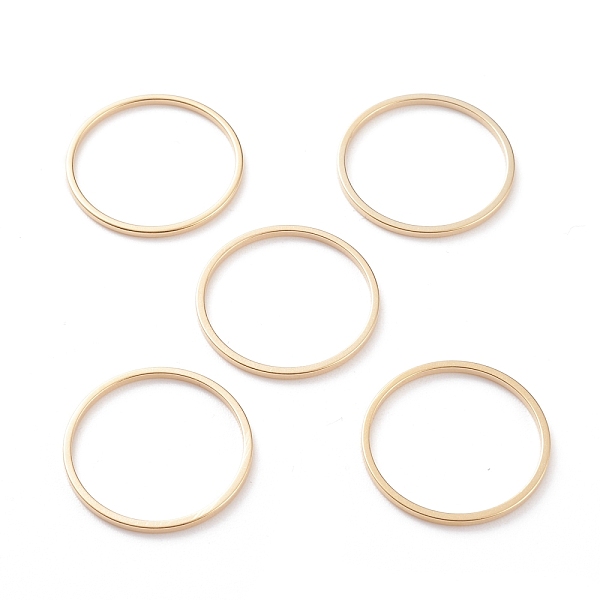 PandaHall Brass Linking Rings, Long-Lasting Plated, Round Ring, Real 24K Gold Plated, 20x1mm, Inner Diameter: 18mm Brass Ring
PandaHall Brass Linking Rings, Long-Lasting Plated, Round Ring, Real 24K Gold Plated, 20x1mm, Inner Diameter: 18mm Brass Ring