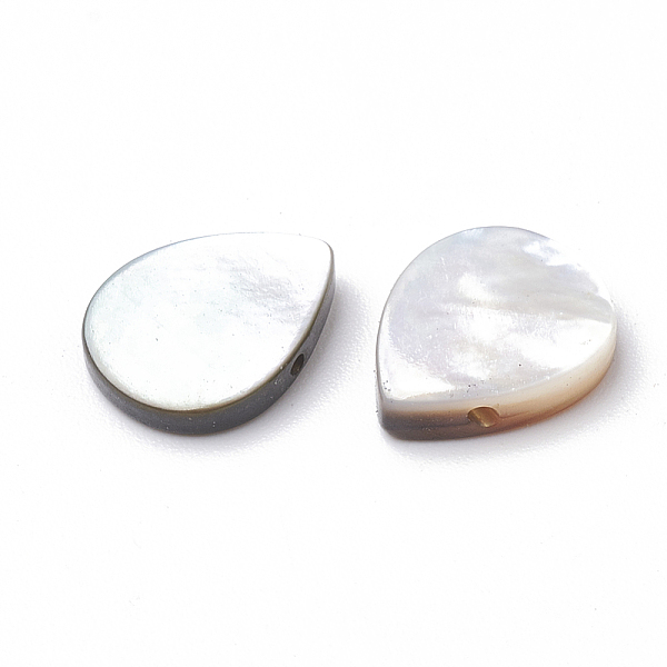 PandaHall Natural Black Lip Shell Beads, teardrop, 10x8x2~2.5mm, Hole: 0.7mm Black Lip Shell Teardrop
PandaHall Natural Black Lip Shell Beads, teardrop, 10x8x2~2.5mm, Hole: 0.7mm Black Lip Shell Teardrop