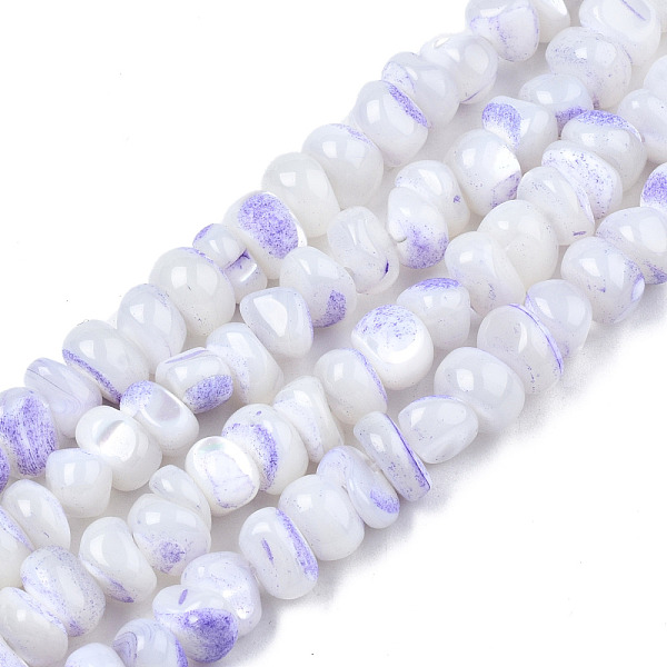 PandaHall Natural Sea Shell Beads Strands, Dyed, Chips, WhiteSmoke, 6~18.5x5~10x2.5~7mm, Hole: 0.5~0.7mm, about 97~105pcs/strand, 15.55..., White
PandaHall Natural Sea Shell Beads Strands, Dyed, Chips, WhiteSmoke, 6~18.5x5~10x2.5~7mm, Hole: 0.5~0.7mm, about 97~105pcs/strand, 15.55..., White