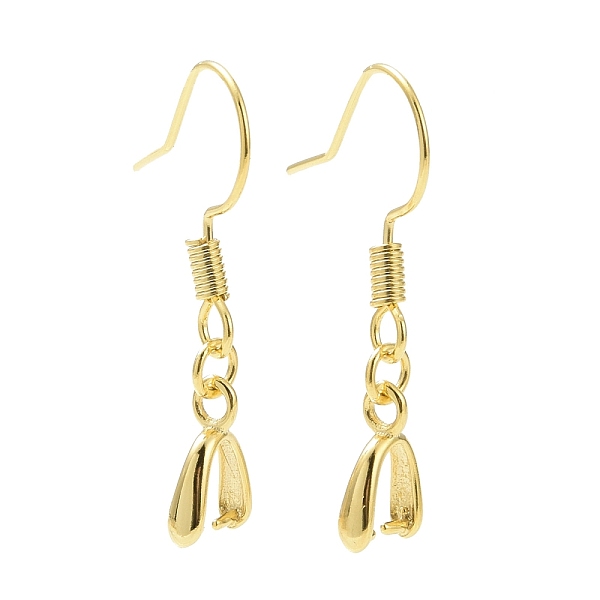 PandaHall Rack Plating Brass Earring Hooks, with Ice Pick Pinch Bails, Long-Lasting Plated, Lead Free & Cadmium Free, Golden, 27.5mm, 24...
PandaHall Rack Plating Brass Earring Hooks, with Ice Pick Pinch Bails, Long-Lasting Plated, Lead Free & Cadmium Free, Golden, 27.5mm, 24...