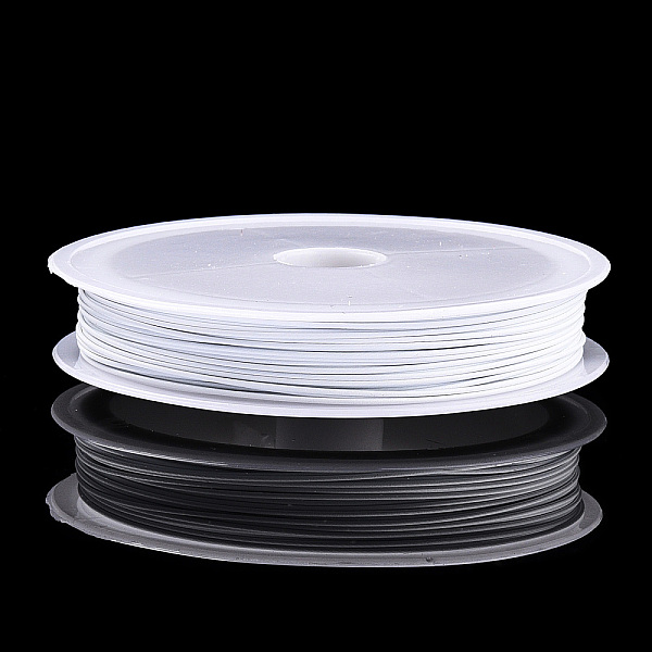 PandaHall Tiger Tail Wire, Nylon-coated Stainless Steel, White, 0.8mm, about 59.05 Feet(18m)/roll, 10 rolls/group Stainless Steel Round...
PandaHall Tiger Tail Wire, Nylon-coated Stainless Steel, White, 0.8mm, about 59.05 Feet(18m)/roll, 10 rolls/group Stainless Steel Round...