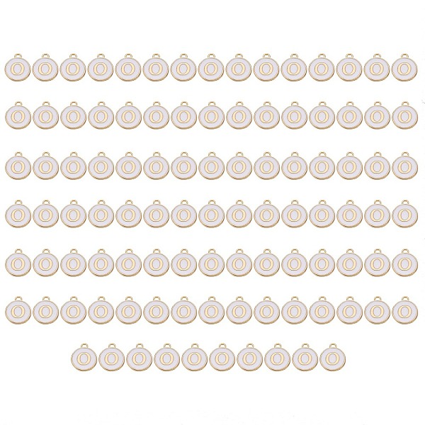 PandaHall Golden Plated Enamel Alloy Charms, Enamelled Sequins, Flat Round, White, Letter.O, 14x12x2mm, Hole: 1.5mm, 100pcs/Box Alloy+Enamel...
PandaHall Golden Plated Enamel Alloy Charms, Enamelled Sequins, Flat Round, White, Letter.O, 14x12x2mm, Hole: 1.5mm, 100pcs/Box Alloy+Enamel...
