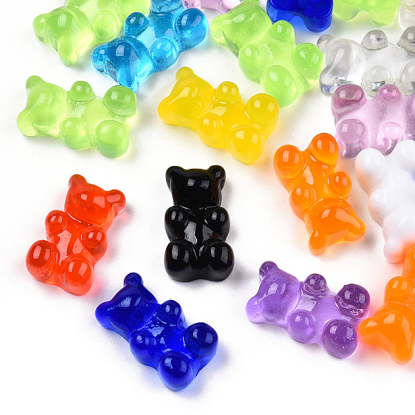 PandaHall Translucent Resin Cabochons, Bear, Mixed Color, 18.5x11x7mm Resin Bear Multicolor
PandaHall Translucent Resin Cabochons, Bear, Mixed Color, 18.5x11x7mm Resin Bear Multicolor