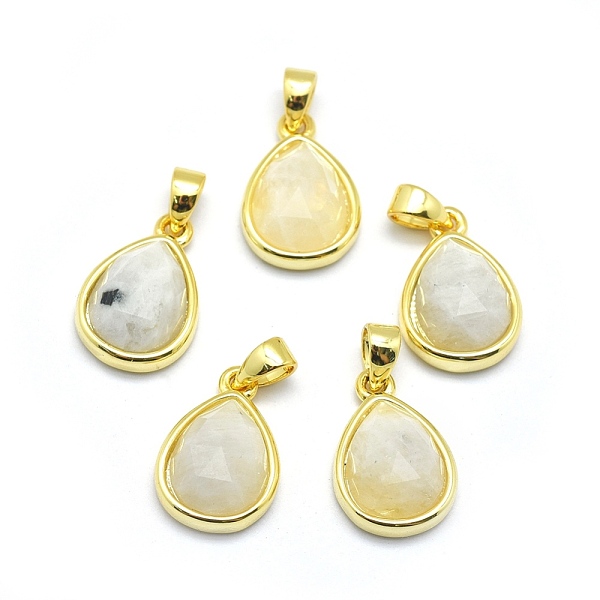 PandaHall Natural Rainbow Moonstone Pendants, with Golden Tone Brass Findings, teardrop, Faceted, 14.5x9.5x5mm, Hole: 2.5x3.5mm Rainbow...
PandaHall Natural Rainbow Moonstone Pendants, with Golden Tone Brass Findings, teardrop, Faceted, 14.5x9.5x5mm, Hole: 2.5x3.5mm Rainbow...