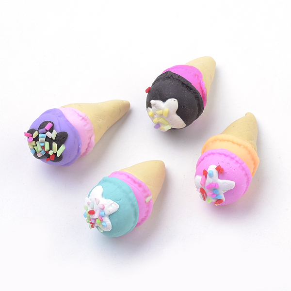 PandaHall Handmade Polymer Clay Beads, No Hole, Ice Cream, Mixed Color, 30x15mm Polymer Clay Food Multicolor
PandaHall Handmade Polymer Clay Beads, No Hole, Ice Cream, Mixed Color, 30x15mm Polymer Clay Food Multicolor